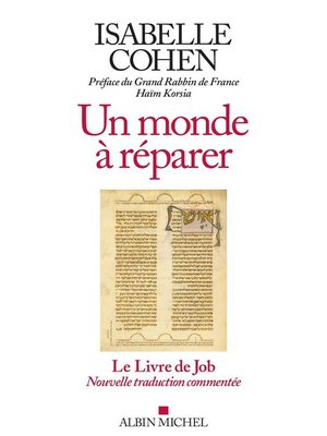 cover image of Un monde à réparer